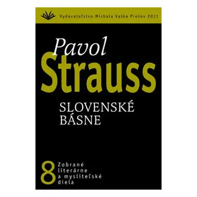 Slovenské básne - Pavol Strauss