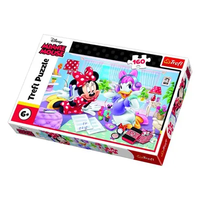 Trefl Puzzle Minnie a Daisy / 160 dílků