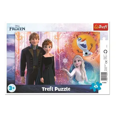 Trefl Puzzle Frozen - Šťastné vzpomínky / 15 dílků