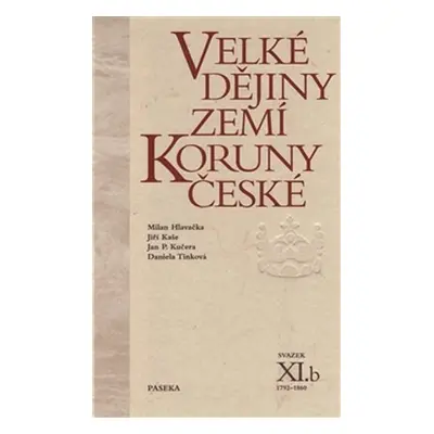 Velké dějiny zemí Koruny české XI./b - Milan Hlavačka