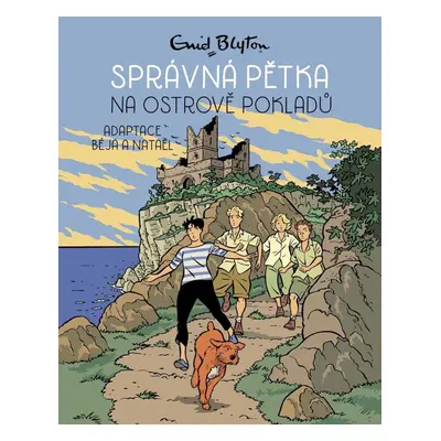 Správná pětka 1. na ostrově pokladů - komiks - Enid Blytonová