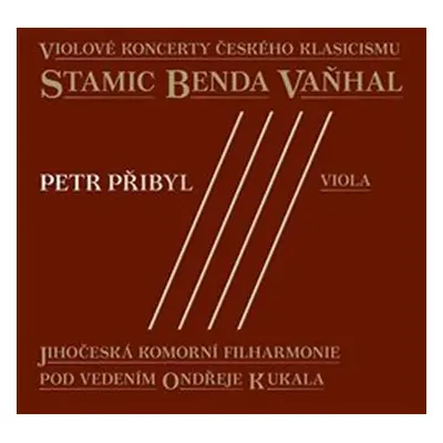 Violové koncerty českého klasicismu - CD - Petr Přibyl