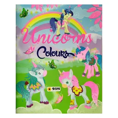 Unicorns - colours - zelená