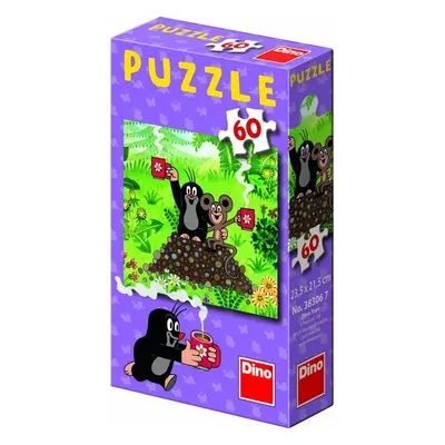 Jak Krtek uzdravil myšku - Puzzle 60 - Dino