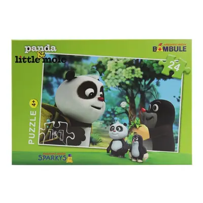 Krtek a Panda 24 Puzzle