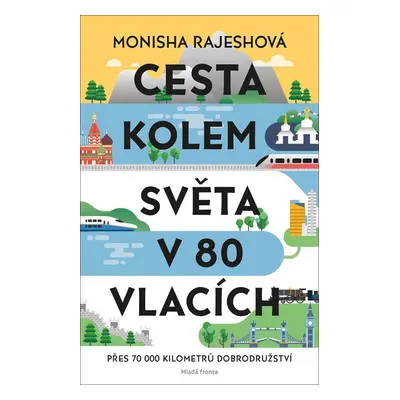 Cesta kolem světa v 80 vlacích - Monisha Rajeshová