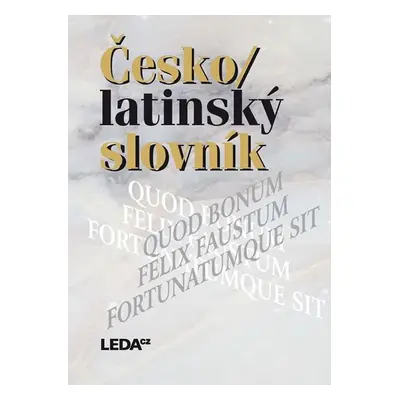 Česko/latinský slovník, 3. vydání - Pavel Kucharský