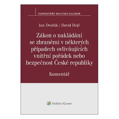 Zákon o nakládání se zbraněmi v některých případech ovlivňujících vnitřní pořádek nebo bezpečnos