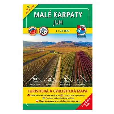 TM 9 Malé Karpaty Juh 1: 25 000