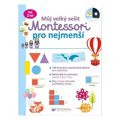 Můj velký sešit Montessori pro nejmenší