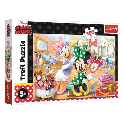 Trefl Puzzle Minnie a Daisy / 100 dílků