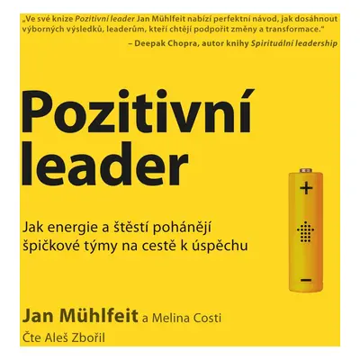 Pozitivní leader - audiokniha - Jan Muhlfeit