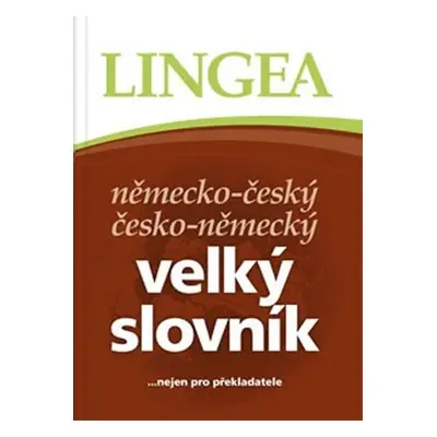 Německo-český, česko-německý velký slovník ...nejen pro překladatele