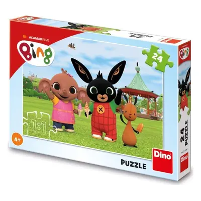 Puzzle Bing na zmrzlině 24 dílků - Dino