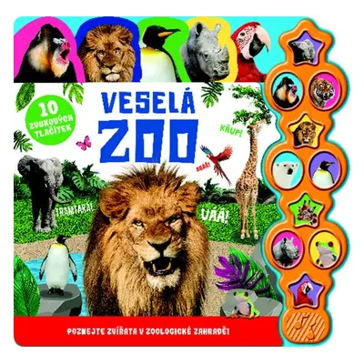 Veselá ZOO - 10 zvukových tlačítek - kolektiv autorů