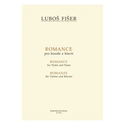 Romance pro housle a klavír - Luboš Fišer