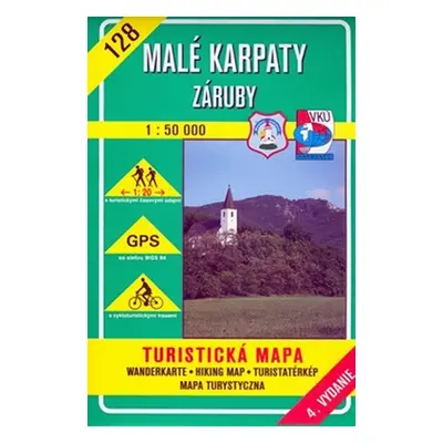 Malé Karpaty - Záruby 128 - 1:50 000 - Kolektiv autorů