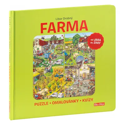 FARMA - Puzzle, omalovánky, kvízy - Libor Drobný