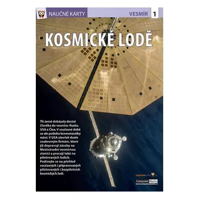 Kosmické lodě - Naučné karty