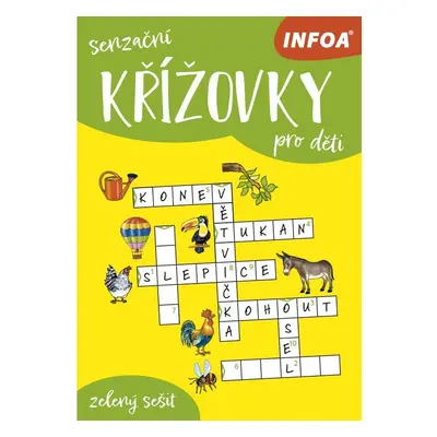 Senzační křížovky pro děti - zelený sešit