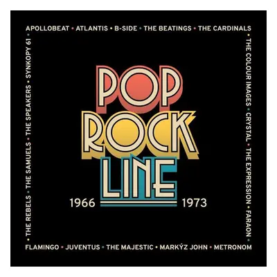 Pop Rock Line 1966-1973 - 2 CD - kolektiv autorů