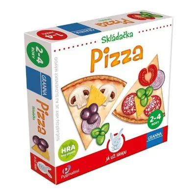 Skládačka Pizza - Hra bez plastů