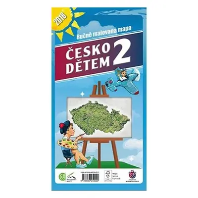 Česko dětem 2 - Ručně malovaná mapa