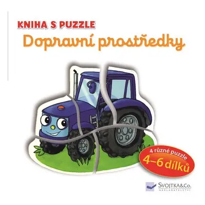 Dopravní prostředky - Kniha s puzzle - Vera Bruggemann