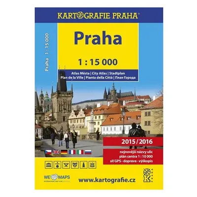 Praha - 1:15 000 atlas města, 10. vydání