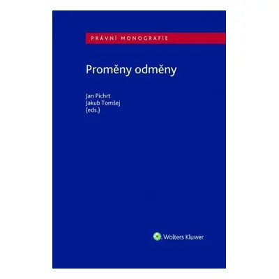 Proměny odměny - Jan Pichrt