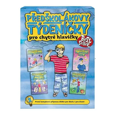 Předškolákovy týdeníčky pro chytré hlavičky, 4. vydání - Jana Martincová