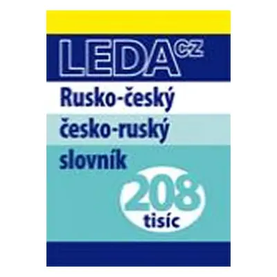 Rusko-český/česko-ruský slovník - 208 tisíc