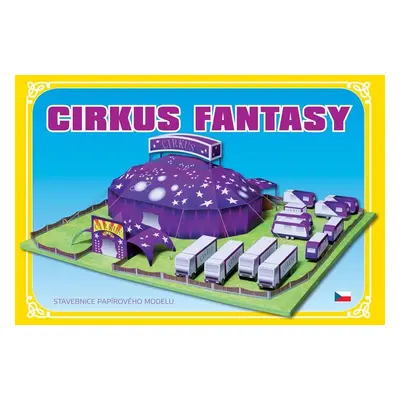 Cirkus Fantasy - Stavebnice papírového modelu