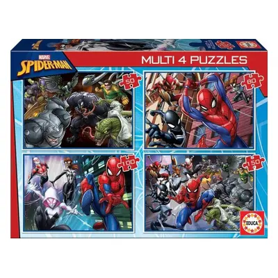 Puzzle Spiderman 4v1 (50,80,100,150 dílků)