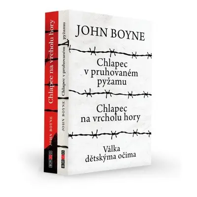 Komplet - Chlapec v pruhovaném pyžamu / Chlapec na vrcholu hory - John Boyne