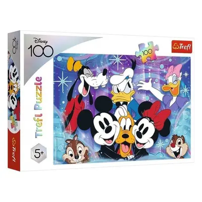 Trefl Puzzle Disney 100 let: Zábava v Disney Worldu 100 dílků