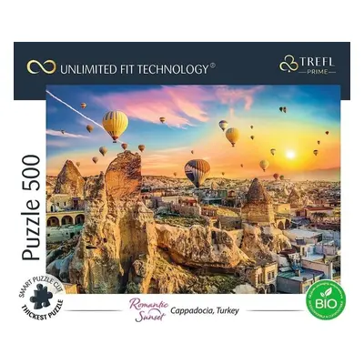 Trefl Puzzle UFT Romantic Sunset: Kappadokie, Turecko 500 dílků