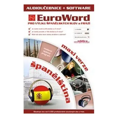 Euroword - španělština maxi - CD