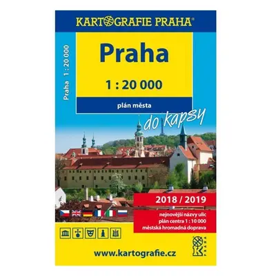 Praha do kapsy - plán města 1:20 000, 8. vydání