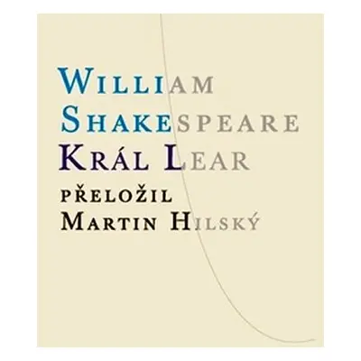 Král Lear, 1. vydání - William Shakespeare