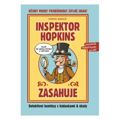 Inspektor Hopkins zasahuje - Detektivní komiksy s hádankami - Honza Smolík