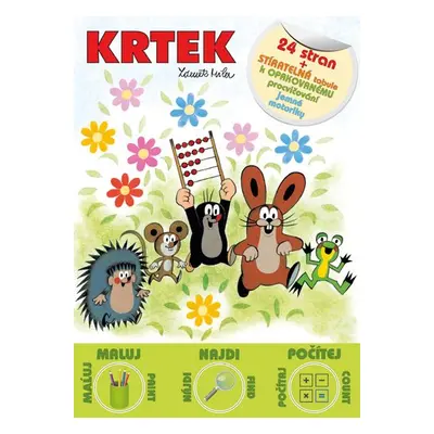 Krtek - Activity book A4 - Zdeněk Miler