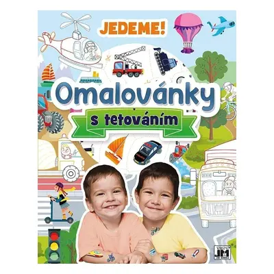 Jedeme - Omalovánky s tetováním