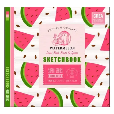 Sketchbook WATERMELON 20 x 20 cm