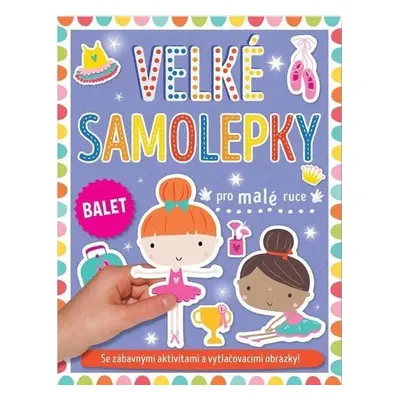 Velké samolepky pro malé ruce Balet