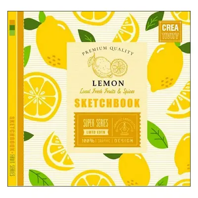 Sketchbook LEMON 20 x 20 cm