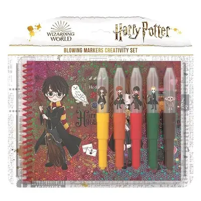 Harry Potter - Set s foukacími fixy a notesem