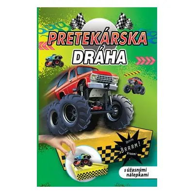 Pretekárska dráha s úžasnými nálepkami