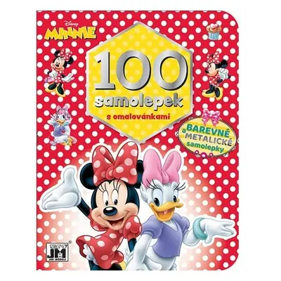 Minnie - 100 samolepek s omalovánkami