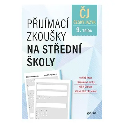 Český jazyk - Přijímací zkoušky na střední školy pro žáky 9. tříd ZŠ, 2. vydání - Vlasta Gazdík